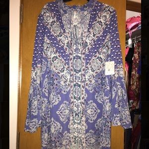 Free People Long sleeve dress